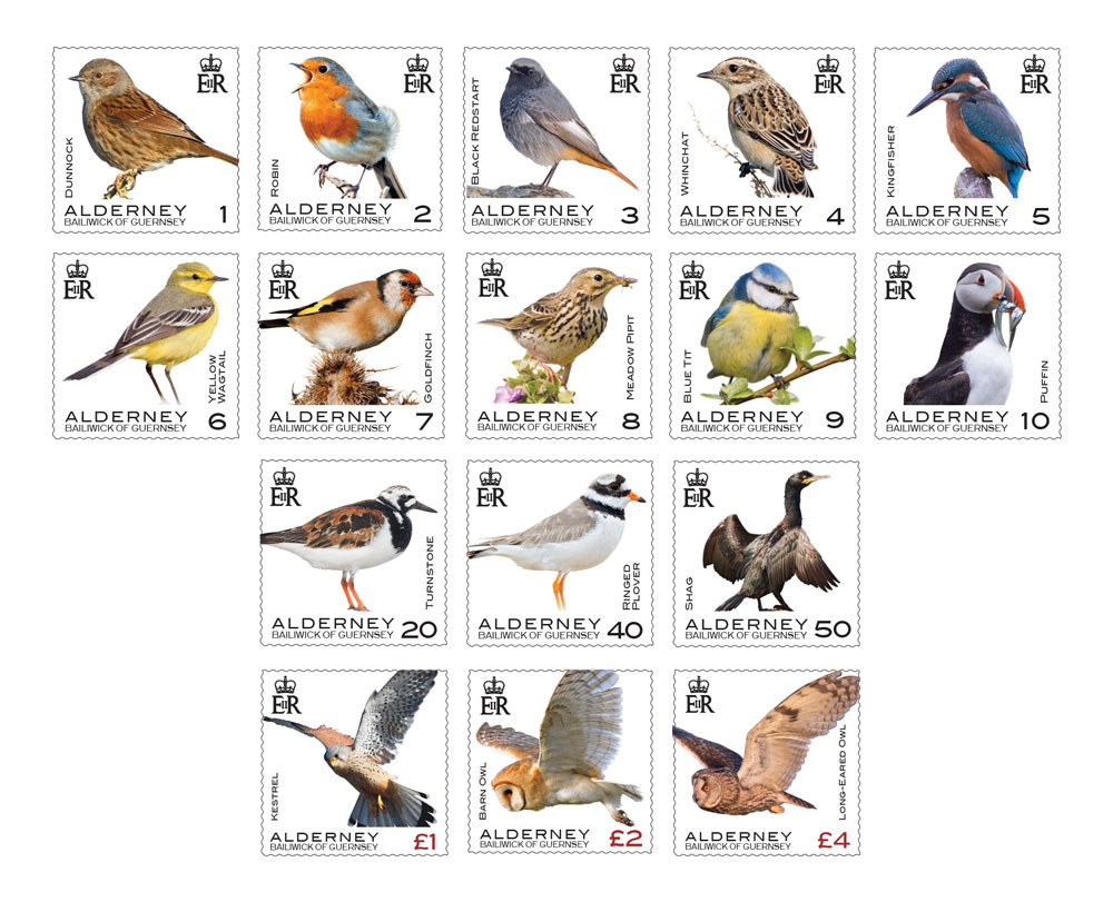 Set of 16 Stamps